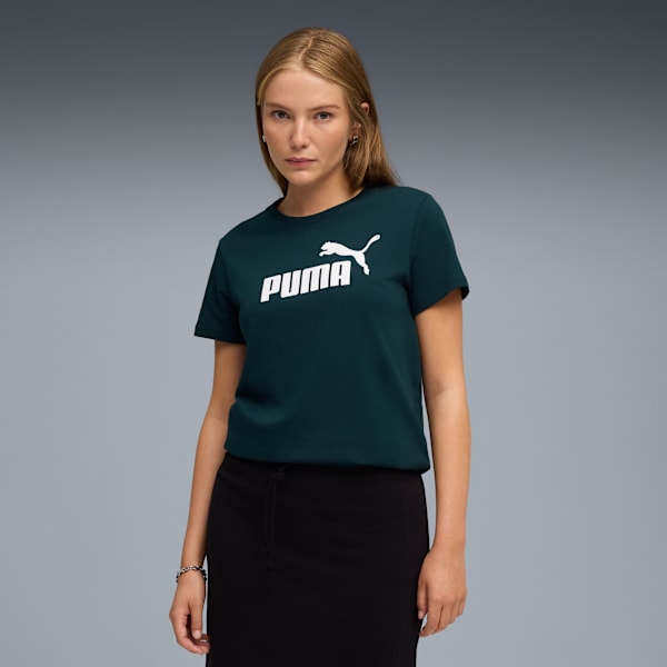 PUMA Essentials Women's Tee, Green Terrain, extralarge