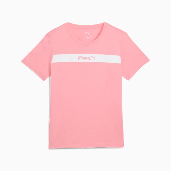 PUMA Upfront Line Women's Tee, Pinkscape, extralarge