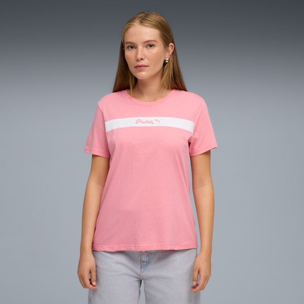 Upfront Women's Tee, Pinkscape, extralarge