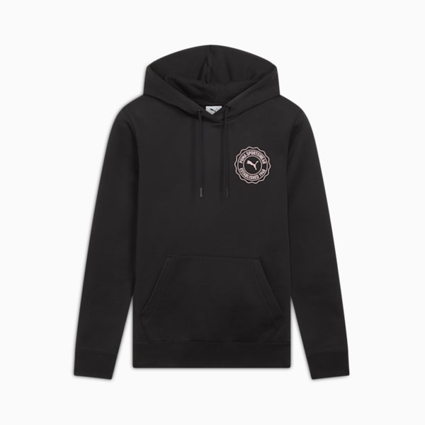 Chandail à capuchon GRAPHICS Emblem Femme, PUMA Black, extralarge