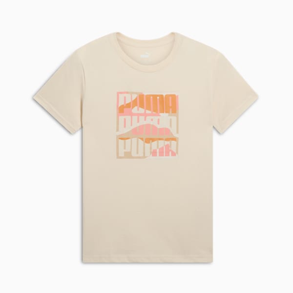 Camiseta GRAPHICS con montaña para mujer, Alpine Snow, extralarge