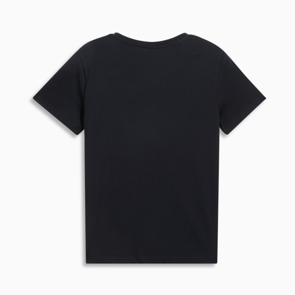 Essentials Logo Lab Women's Tee, PUMA Black, extralarge