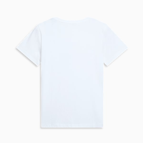 Essentials Logo Lab Women's Tee, PUMA White, extralarge