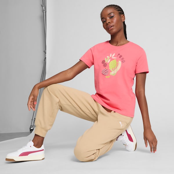 GRAPHICS Fruity Women's Tee, Peach Frost, extralarge