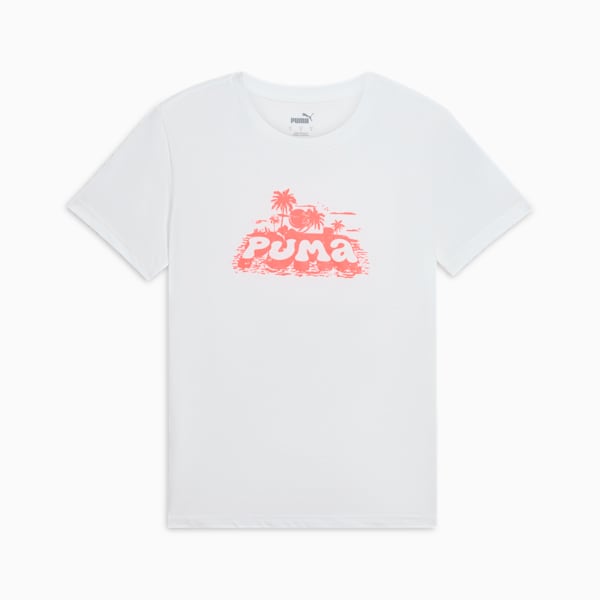 GRAPHICS Summer Tee US Women, PUMA White, extralarge