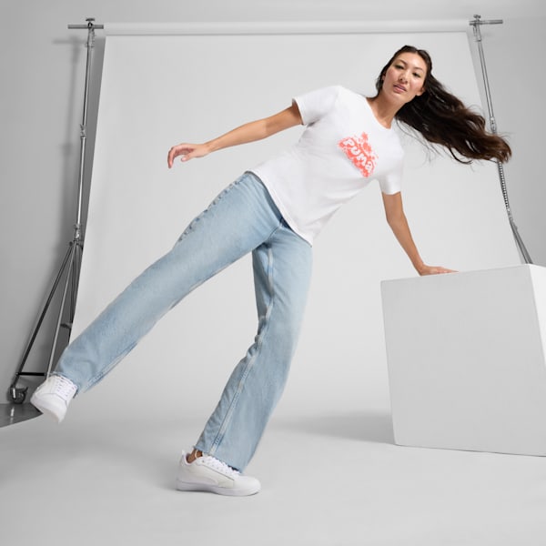 GRAPHICS Summer Tee US Women, PUMA White, extralarge