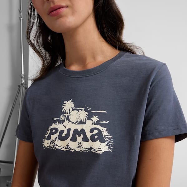 GRAPHICS Summer Tee US Women, Galactic Gray, extralarge
