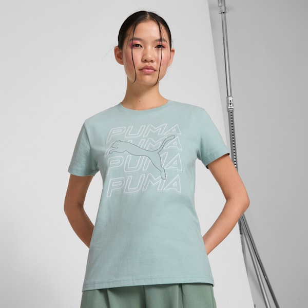 GRAPHICS Repeat Women's Tee, Modern Mint, extralarge