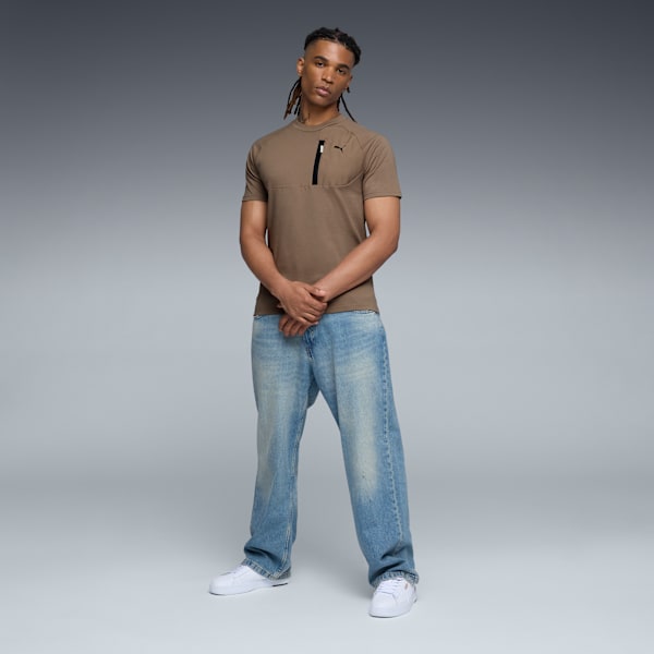 PUMATECH Men's Tee, Totally Taupe, extralarge