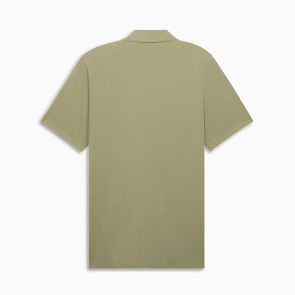 Essentials Small PUMA Logo Pique Polo US Men, Lux Army, extralarge