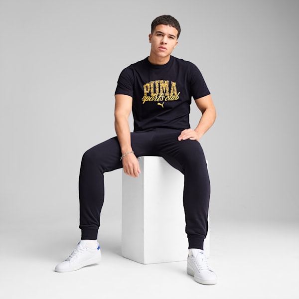 Camiseta estampada para hombre PUMA CLASS, New Navy, extralarge
