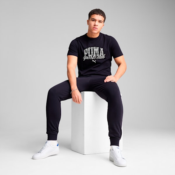 PUMA CLASS Men's Graphic Tee, New Navy, extralarge