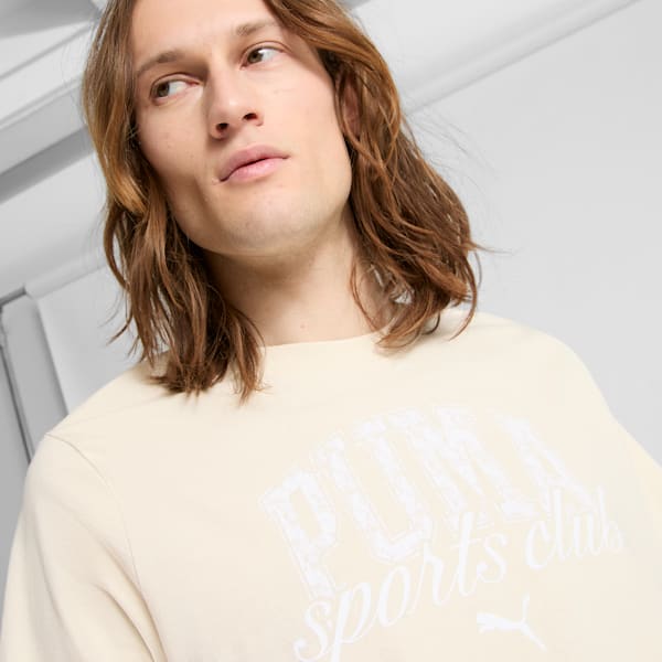 PUMA CLASS Men's Graphic Tee, Alpine Snow, extralarge
