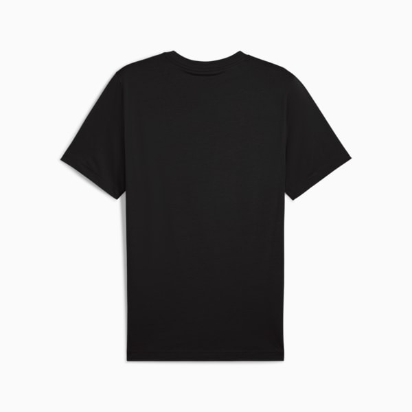 ESS Stacked Logo Men's Tee, PUMA Black, extralarge