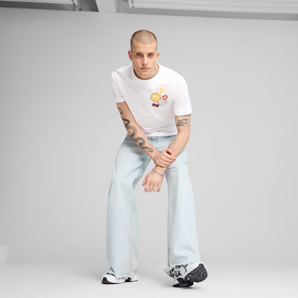 GRAPHICS Icon Tee US Men, PUMA White, extralarge