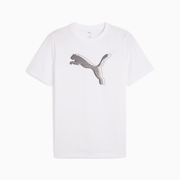 GRAPHICS PUMA Logo Men's Tee, PUMA White, extralarge