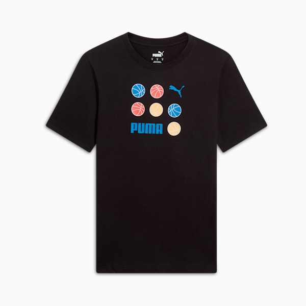 GRAPHICS BBall Men's Tee, PUMA Black, extralarge