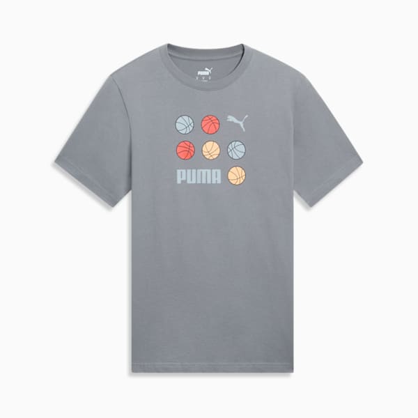 GRAPHICS BBall Men's Tee, Cast Iron, extralarge