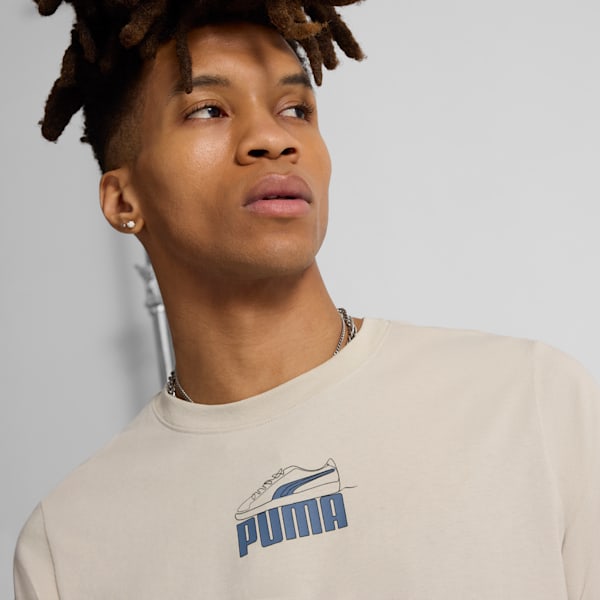 Camiseta GRAPHICS con zapato para hombre, Desert Dust, extralarge