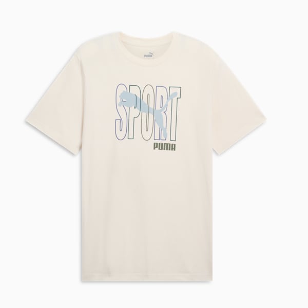 PUMA SPORT Men's Tee, Alpine Snow, extralarge