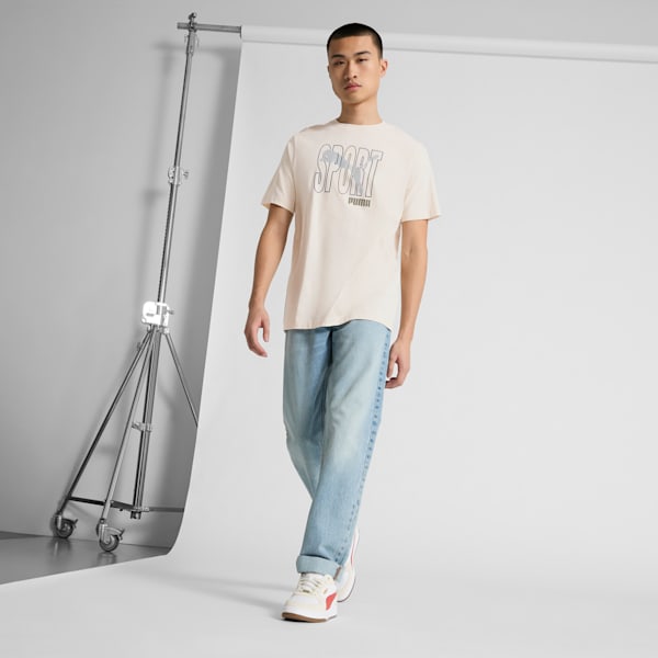 PUMA SPORT Men's Tee, Alpine Snow, extralarge