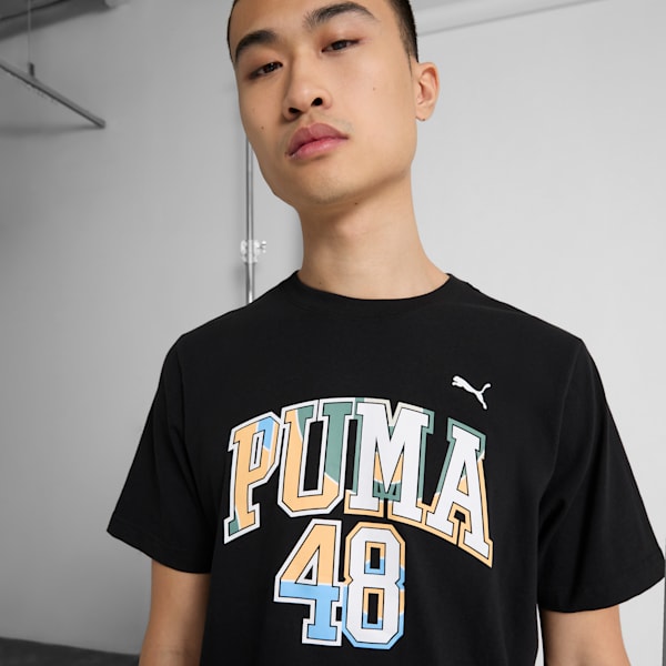 GRAPHICS Varsity Men's Tee, PUMA Black, extralarge