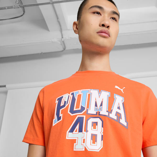 Camiseta GRAPHICS universitaria para hombre, Flame Flicker, extralarge