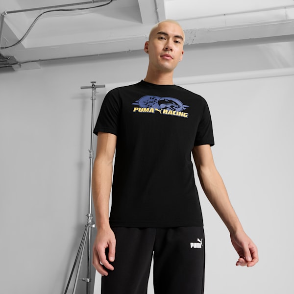GRAPHICS Racing Men's Tee, PUMA Black, extralarge