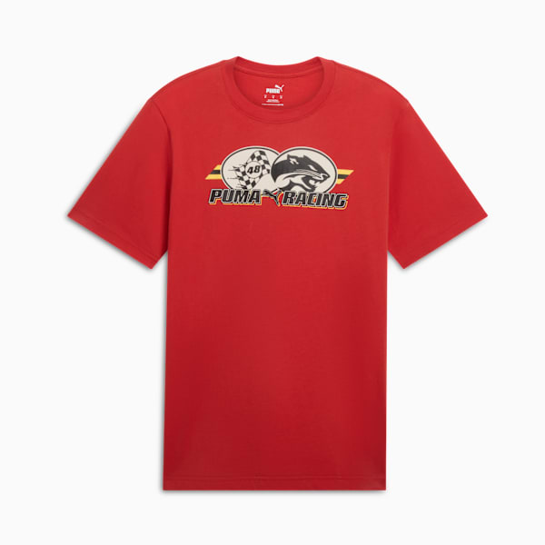 T-shirt GRAPHICS Racing Homme, Red Fire, extralarge