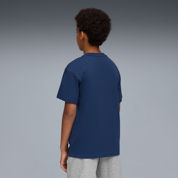 HOOPERHOTLINE Tee Youth, Persian Blue, extralarge