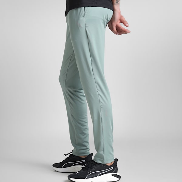 Men's M RUN Reflective Running Pants, Green Moon, extralarge-IND