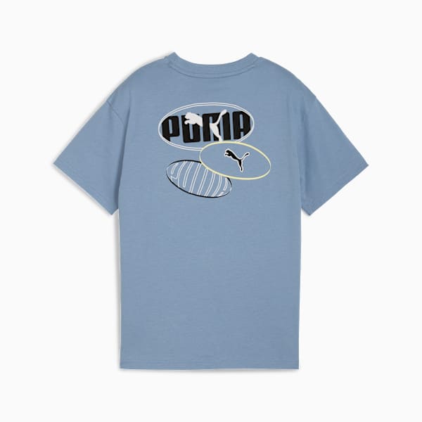 Essentials Logo Lab Relaxed Tee Youth, Cool Blue, extralarge