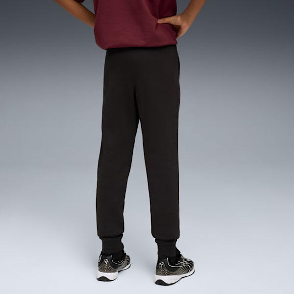 Essentials Logo Lab Sweatpants Youth, PUMA Black, extralarge