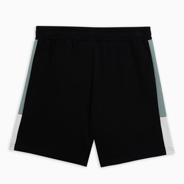 Youth Colorblock Shorts, PUMA Black, extralarge-IND