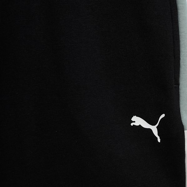Youth Colorblock Shorts, PUMA Black, extralarge-IND