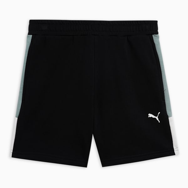 Youth Colorblock Shorts, PUMA Black, extralarge-IND
