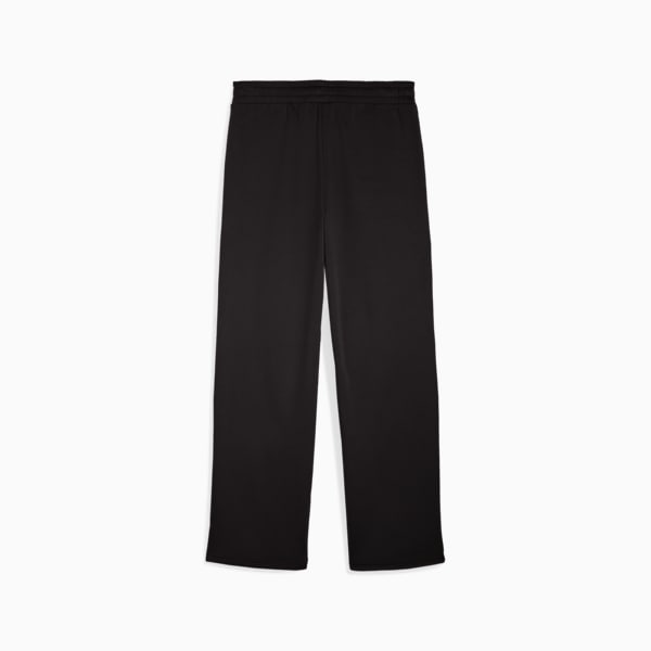 Essentials Small No. 1 Logo Comfort Straight Pants Women, PUMA Black, extralarge