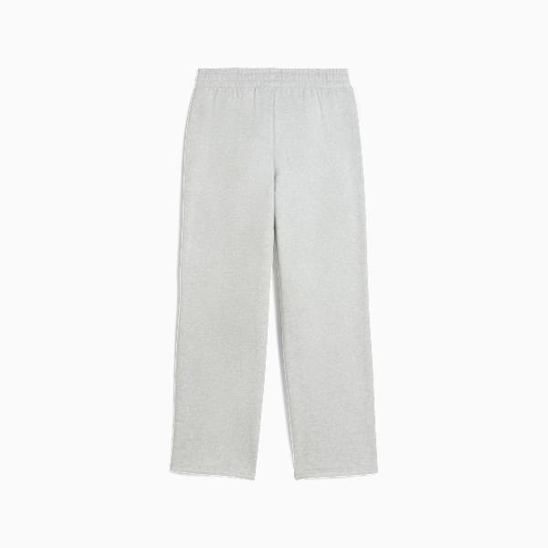 Essentials Small No. 1 Logo Comfort Straight Pants Women, Light Gray Heather, extralarge