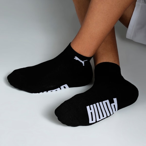 Half Terry Ankle-Length Socks Pack of 3, PUMA White-PUMA Black-Cool Gray 7, extralarge-IND