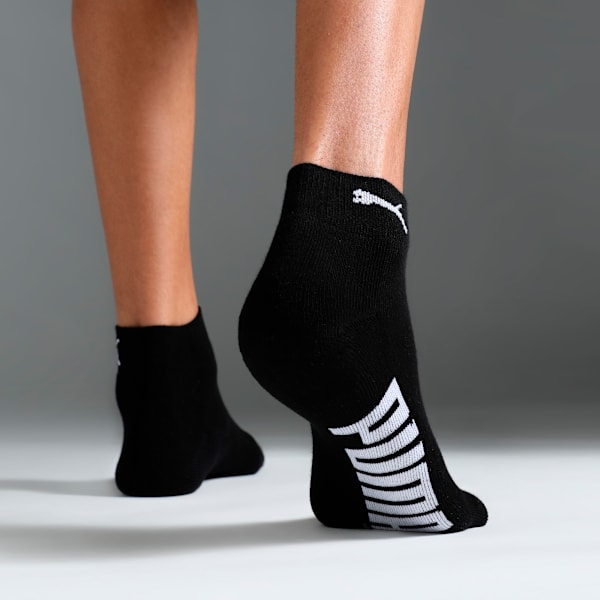 Half Terry Ankle-Length Socks Pack of 3, PUMA Black-Charcoal Gray-Dark Gray Heather, extralarge-IND