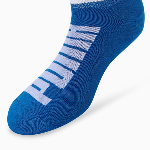 Sneaker Socks Pack of 6, Glacial Gray-Chocolate-PUMA White, extralarge-IND
