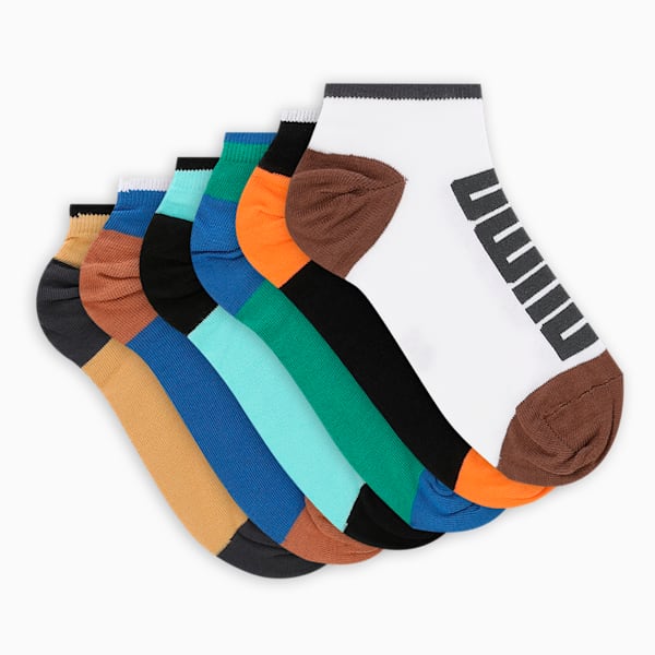 Sneaker Socks Pack of 6, Mustard Seed, extralarge-IND