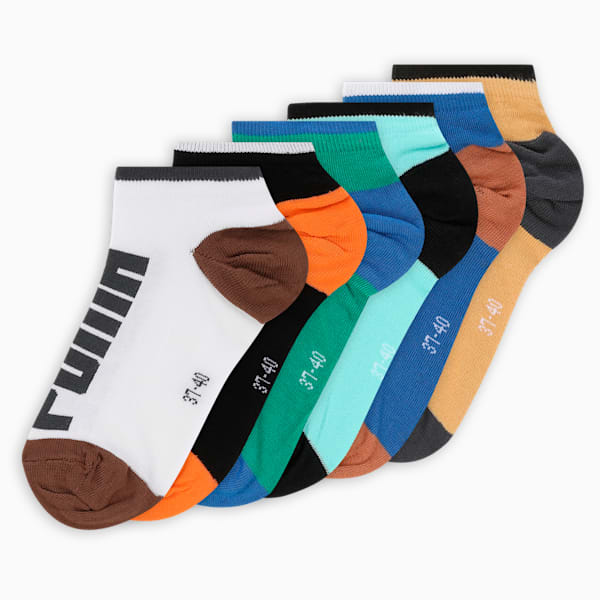 Sneaker Socks Pack of 6, Mustard Seed, extralarge-IND