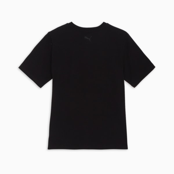 メンズ ESS メタリック ロゴ 半袖 Tシャツ, PUMA Black, extralarge-JPN