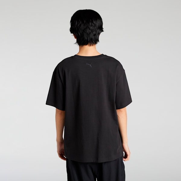 メンズ ESS メタリック グラフィック 半袖 Tシャツ, PUMA Black, extralarge-JPN
