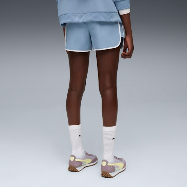 WARDROBE ESS Woven Shorts Youth, Cool Blue, extralarge