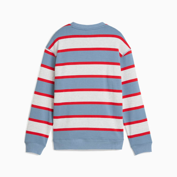 WARDROBE Essentials Relaxed Crew Youth, Cool Blue, extralarge