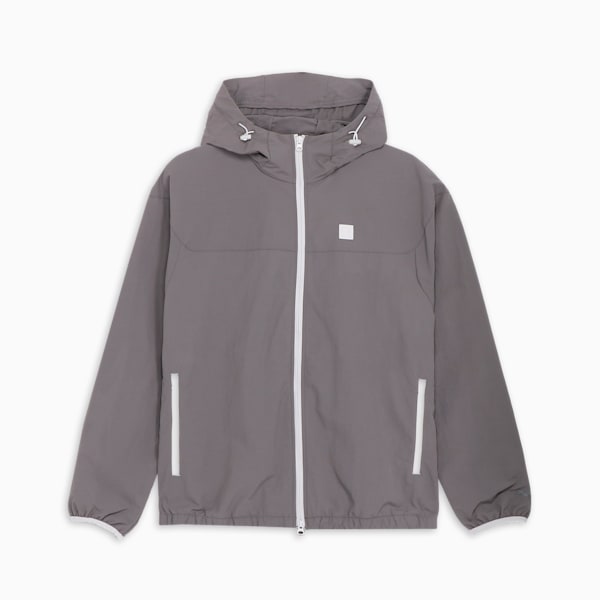 メンズ ESS エレベーテッド SE ウーブン ジャケット, Flat Medium Gray, extralarge-JPN