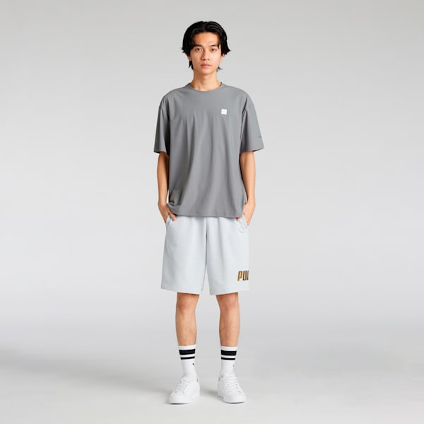 メンズ ESS エレベーテッド SE 半袖 Tシャツ, Flat Medium Gray, extralarge-JPN