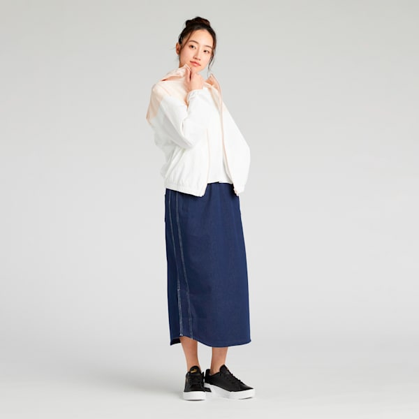 ウィメンズ ESS エレベーテッド SE ウーブン ジャケット, PUMA White, extralarge-JPN